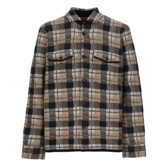 Guest In Residence Camicia da Lavoro a Quadri - - Shirts - Uomo - Marrone - S