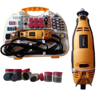 Trade Shop Trade Shop - Smerigliatrice Mini Trapano Fresa Drimmel Di Precisione 160w Con 210 Accessori
