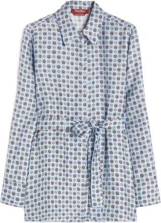 Max Mara Mujer, Blusas y Camisas, Azul, Talla: XS