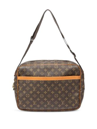 Louis Vuitton 1995 Reporter PM schoudertas - Bruin
