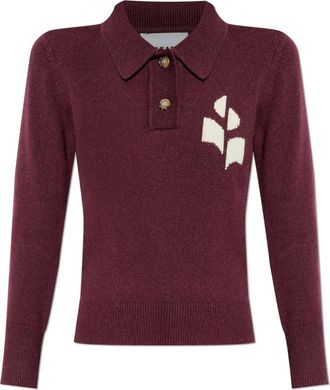 Isabel Marant Truien & Vesten, Dames, Rood, S, Katoen, Nola Polo