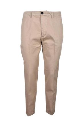 Truenyc Khaki Stretch Cotton Pants
