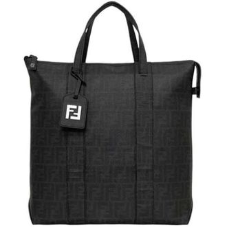 Fendi Pre-owned Fabric Tote Bag - unisex - Vintage Shopper - Zwart - ONE Size - Vintage