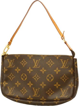 Louis Vuitton Brown Pouch (Pre-Owned)