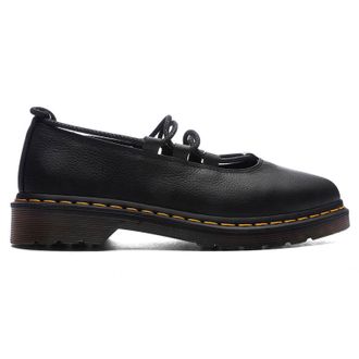 Dr. Martens Elphie II Leather Womens Lace Up Shoes - Black - Size:UK 6.5