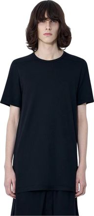 Rick Owens Level T-Shirt - Heren - T-shirts - Zwart - S - Katoen - Tops