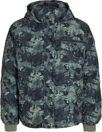 8 by YOOX PRINTED OVERSIZE PUFFER JACKET