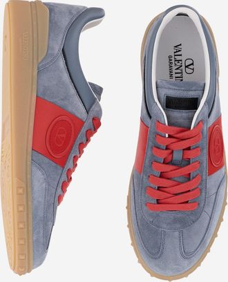 Valentino Garavani Mens Low Top Sneakers Leather Trainers