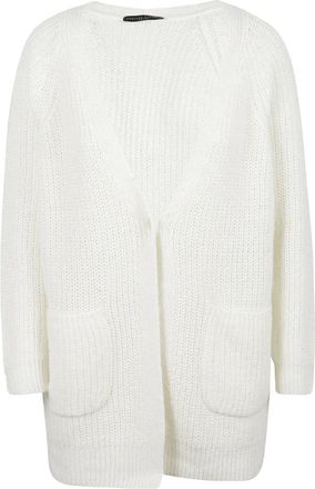Fabiana Filippi Cardigan - Dames - Vesten - Wit - 3XS - Truien & Vesten