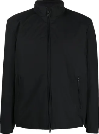 Woolrich zip-up padded jacket - men - Polyester/Duck Down/Polyamide/Feather Down - M - Black