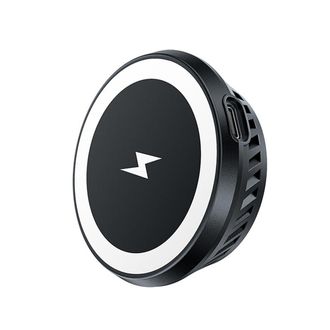 OEM Cargador Inductivo Inal&aacute;mbrico Con Sistema De Refrigeraci&oacute;n, Gris Oscuro