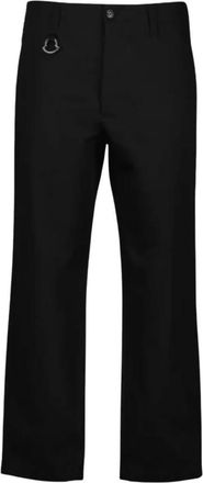 Moncler Black Logo Trousers Stylish Design