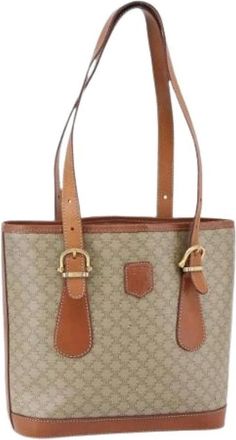 Celine Pre-owned Tote Bags, female, Beige, Size: ONE SIZE Pre-owned Vintage Tote Bag