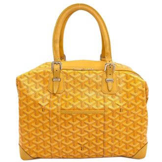 Goyard Yellow Pvc Boston Bag (Pre-Owned)