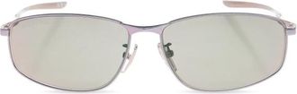 Balenciaga Rechthoekige Zonnebril - Heren - Zonnebrillen - Veelkleurig - ONE Size - Accessoires