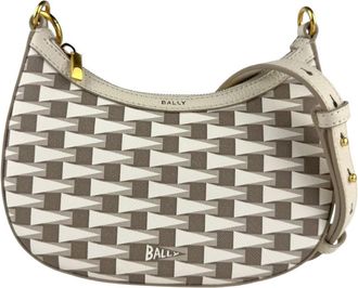 Bally Pvc Brown Shoulder Bags