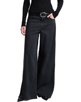 7 For All Mankind Mari Thunder Storm Wide Leg Jean