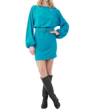 Trina Turk Avory Dress In Teal
