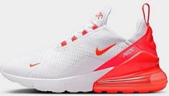 Nike Air Max 270 HJ3222-102 Sneakers Womens White Crimson Lifestyle Shoes MEW743
