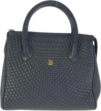 Bally Pre-owned Handbag - Dames - Pre-owned - Zwart - Maat: ONE Size Leer
