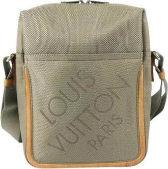 Louis Vuitton Vintage, unisex, Groen, ONE Size, Pre-owned Pochette Shoulder Bag