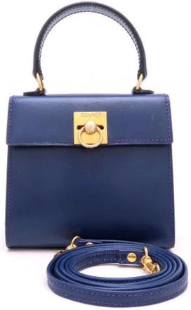Celine Pre-owned Mini Bags, female, Blue, Size: ONE SIZE Pre-owned Mini Bag