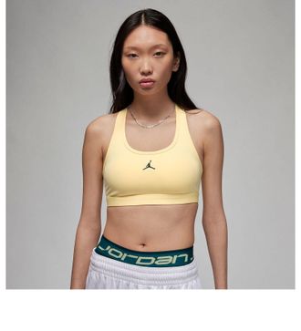 Nike Jordan (WMNS) Air Jordan Jumpman Sports Bra Yellow FB6873-821