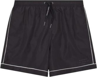 A|X Armani Exchange Zwemshort - Heren - Strandmode - Zwart - 2XL - Polyester - Badmode