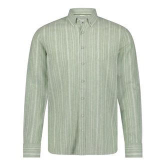 State of Art Stijlvol Overhemd - Heren - Casual Overhemden - Groen - M - Overhemden