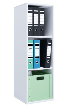 ebuy24 Ebuy24 - Estante De Madera Vcm De Pie Gabinete De Archivo De Ahorro De Espacio Dimensiones Aprox. Al. 110 X An. 35 X P. 37 Cm Estante Elegante Estante
