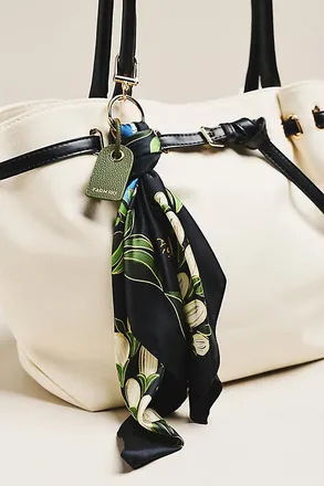Farm Rio Scarf Keychain