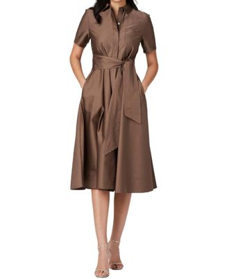Toccin Megan Midi Dress In Toffee