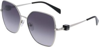 Liu Jo Lj160S Zonnebril - unisex - Accessoires - Grijs - Maat: 58 MM