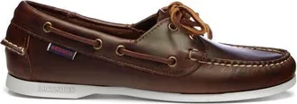 Sebago Jacqueline Waxy Woman Boat Shoes in Brown at Nordstrom, Size 11.5