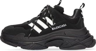 Balenciaga Adidas x Balenciaga Triple S Sneaker Black White 712821W2ZB21090