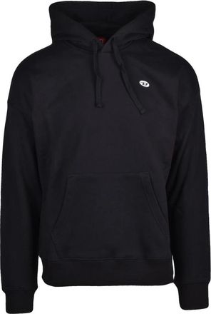 Diesel Hoodie - Heren - Hoodies - Zwart - M - Katoen - Hoodies & sweatvesten