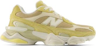 New Balance Unisex 9060R en Amarillo/Beige, Gamuza/Malla, Talla 38.5