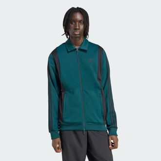 adidas Originals Mens Adicolor Panel Track Top - Forest Green - Size X-Large