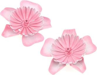 Chlo&eacute; Bloom Hair Clips - Pink