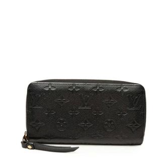Louis Vuitton Pre-owned Wallets, female, Black, Size: ONE SIZE Pre-owned Long Wallet