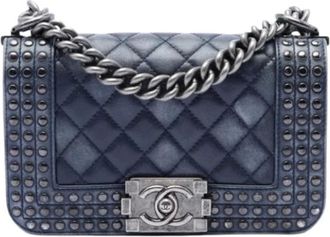 Chanel Pre-owned Boy Flap Bag - - Pre-owned - Donna - Blu - ONE SIZE