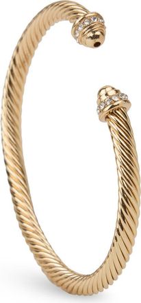 Saachi Iconic Cable Statement Cuff Bracelet in Gold at Nordstrom Rack