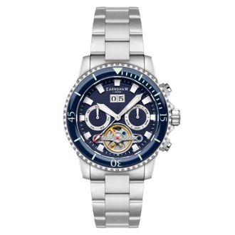 Earnshaw Duncan Automatic Blue Dial Mens Watch ES-8312-44