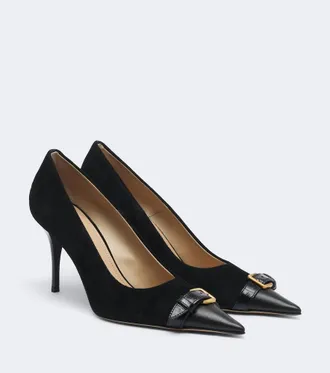 J.W.Anderson Salones de ante con piel