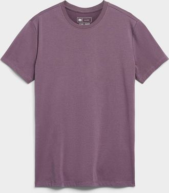 Le 31 Mens Soft stretch jersey T-shirt Muscle fit