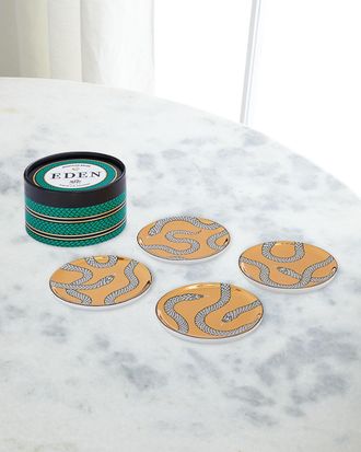 Jonathan Adler Eden Coasters, Set of 4