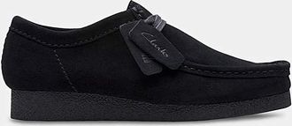 Clarks Wallabee EVO Shoe - Black Suede