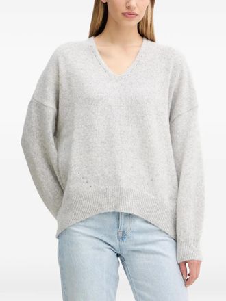 BOSS V-neck sweater - Grigio