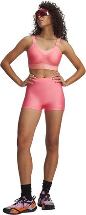 Under Armour Dames/Dames HeatGear Korte Broek (Roze)