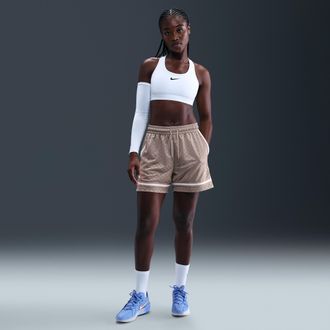 Nike Womens Crossover Dri-FIT Basketball Shorts in Brown | HM6989-271